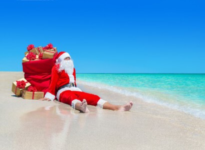 SMB und der Nikolaus am Strand