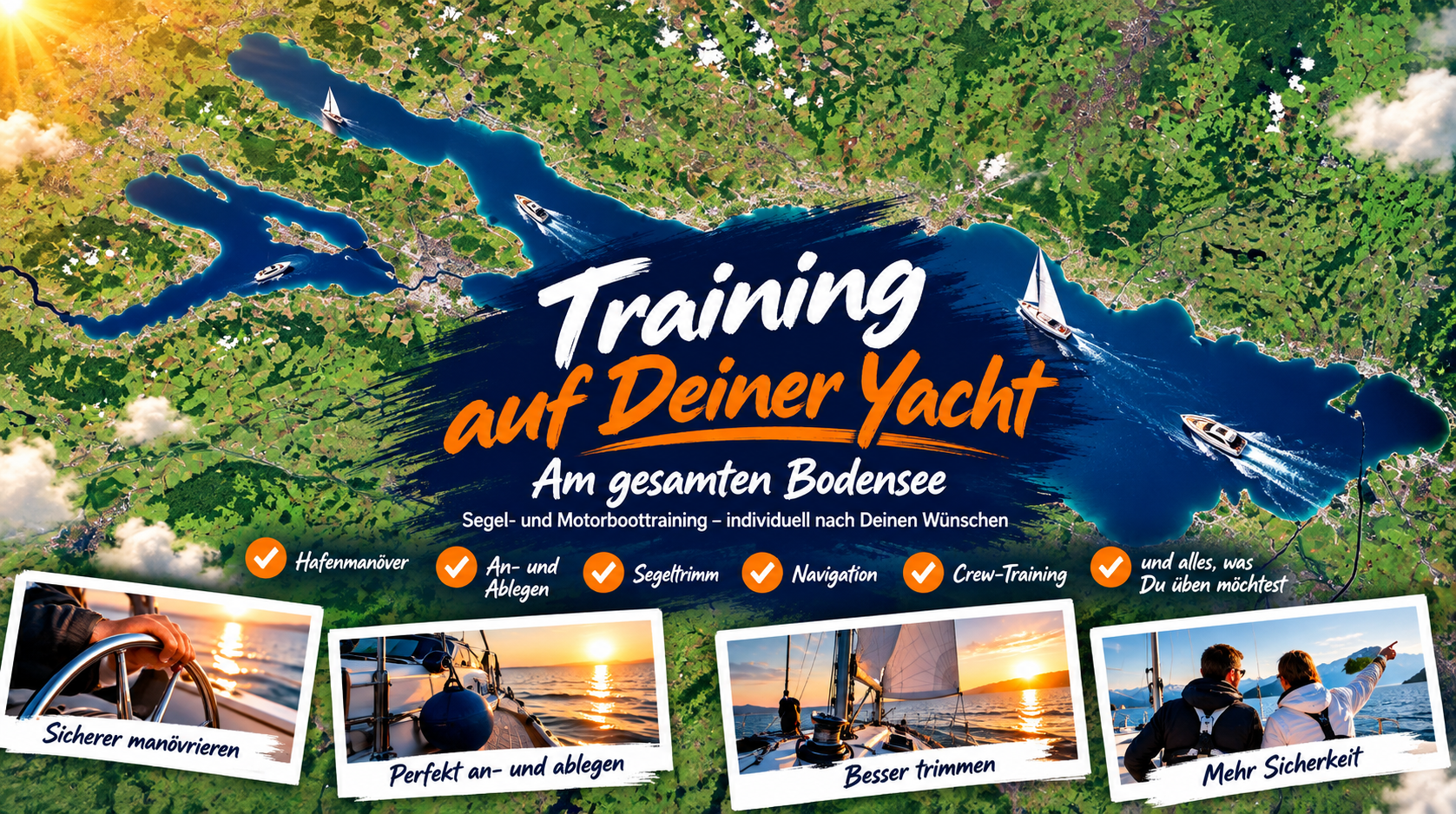 Eignertraining auf Deiner Yacht